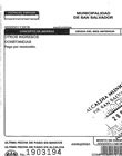 Recibo de certificación